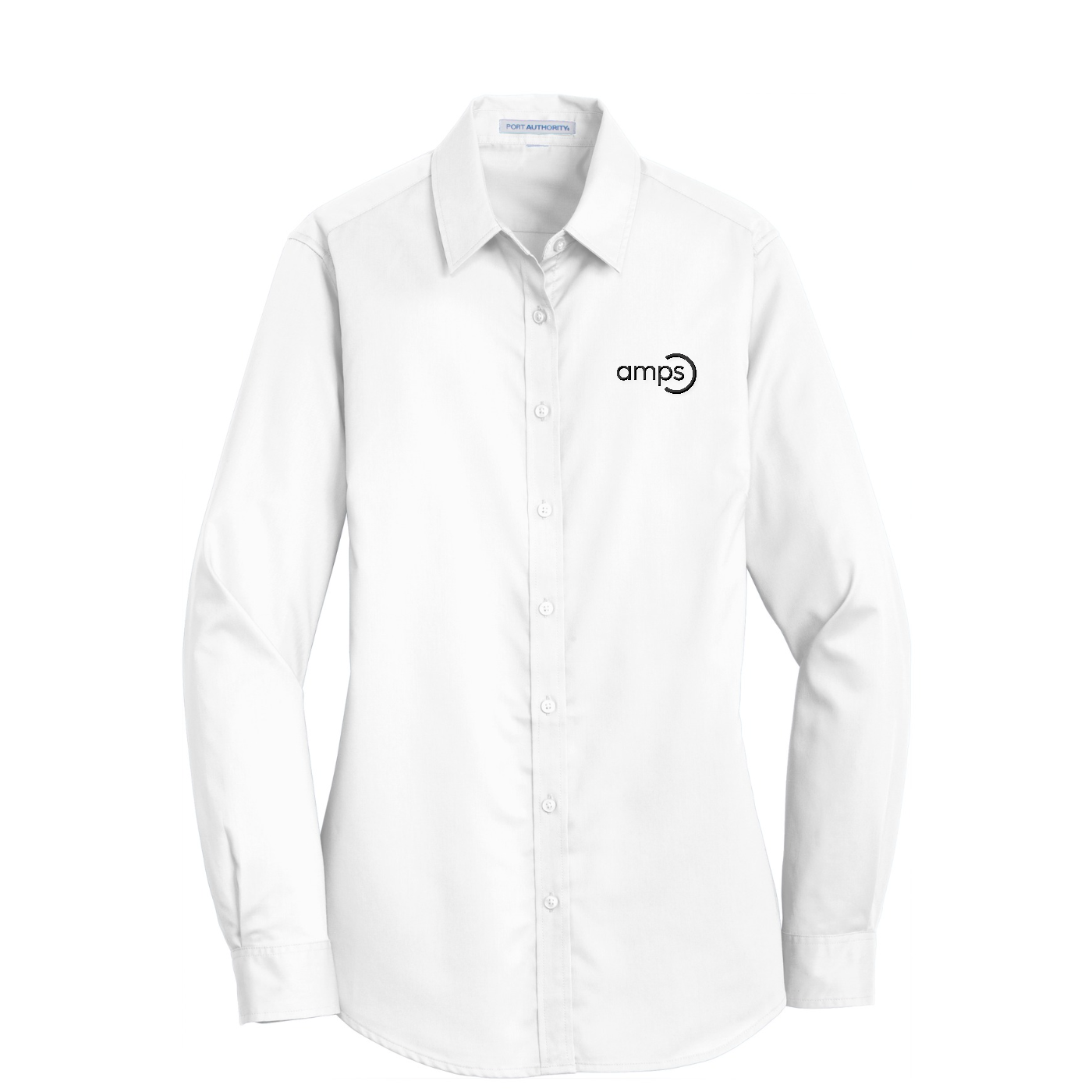 Port Authority Women's SuperPro Twill Shirt — White
